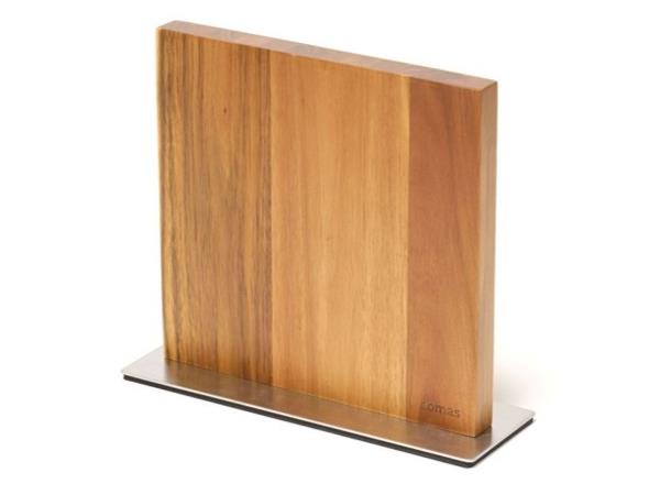 Knivblokk Magnetisk i tre finish