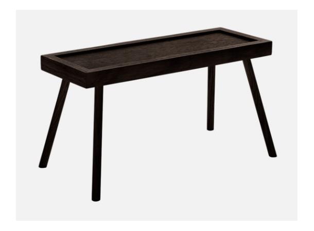 LOFT podie høy, sort wenge L:355mm B:130mm H:190mm
