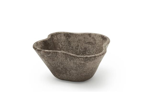 LUUPS dipskål i trefiber/plast, brun Ø:7x6,8/H:3cm / 4cl