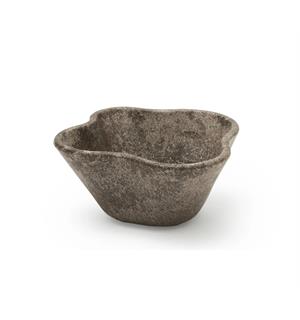 LUUPS dipskål i trefiber/plast, brun Ø:7x6,8/H:3cm / 4cl 