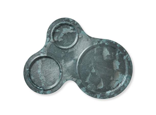 LUUPS fat treroms i trefiber/plast blå Ø:33x36,5 cm