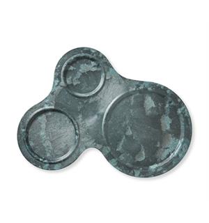 LUUPS fat treroms i trefiber/plast blå Ø:33x36,5 cm 