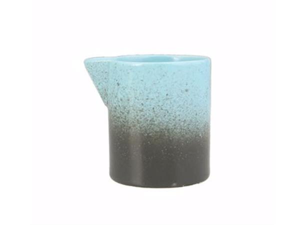 LYKKE sausemugge 20cl. Turkis/grå Ø:66mm H:77mm Volum:20cl Vekt:145gr.