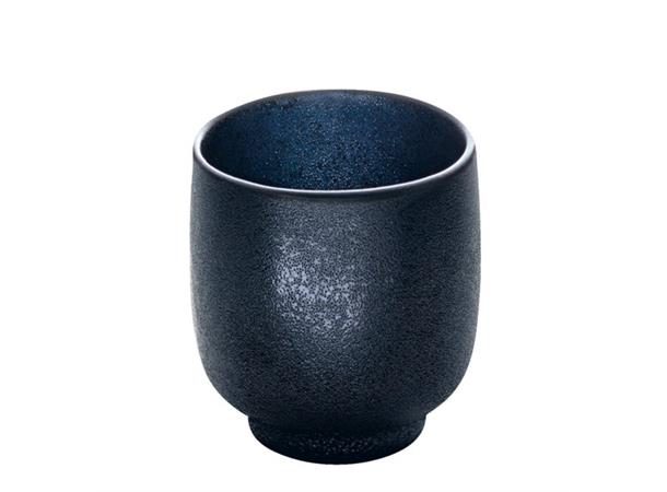 NARA kopp u. hank 10cl Sort Steingods - Ø:70mm H:66mm 10cl