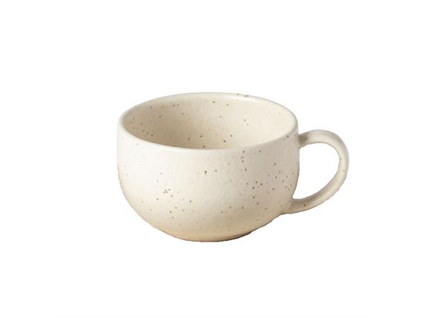 PACIFICA kaffekopp 22cl, Vanilje 22cl - Robust steingods