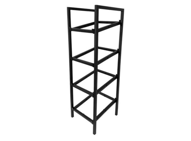 Rammesystem 4 høyder GN1/2, høyde 990mm Shiva - Kun stativ!