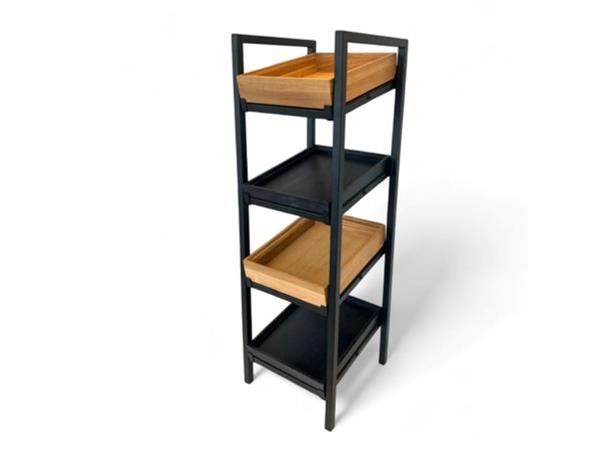 Rammesystem 4 høyder GN1/2, høyde 990mm Shiva - Kun stativ!