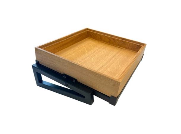 Rammesystem Skrå GN2/3,Høyde 100/45mm Shiva - Kun stativ!