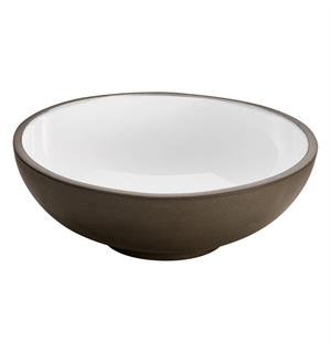 ReNew bolle glatt Ø:210mm/150cl, Hvit Resirkulert steingods 