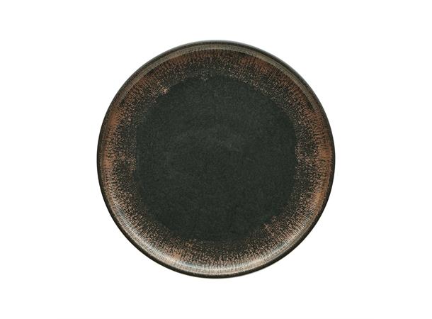 SHIRO tallerken flat coup Ø:210mm Dekor: KOMODO enkel