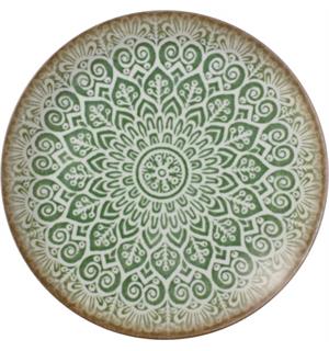 SOULMATE pizzatallerken Ø330mm, Jade Vitroporselen 