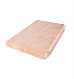 Skjærebrett boltet, tre 450x300x40mm Heltre bøk. Produsert i Sverige 