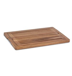 Skjærebrett i tre m/smulesamler700x400mm Tykkelse 2 cm 
