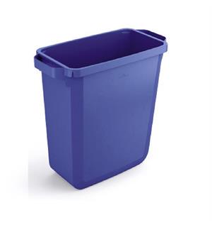 Slim Jim Avfallsbeholder 60ltr BLÅ 290x550x620mm- uten lokk og understell 