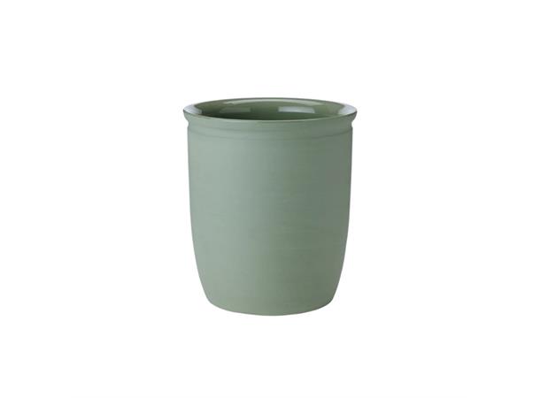Syltekrukke Knabstrup, grønn 0,5Ltr Velegnet til yoghurt Ø 100mm, H 108mm