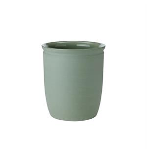 Syltekrukke Knabstrup, grønn 0,5Ltr Velegnet til yoghurt Ø 100mm, H 108mm 