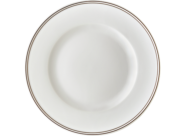 Tallerken Ø:21cm, MOMENTS TWO LINES