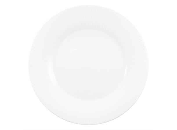 Tallerken Ø:29cm SMART, Stripes Struktur Stripes - Høybrent porselen