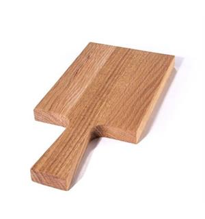 Trefjøl/brødfjøl m/håndtak 285x140x21mm Heltre eik - Næringsmiddelgodkjent 