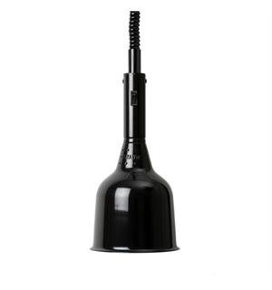 Varmelampe tak Classic 1224-HSSL, Sort 250W - Med løftekabel L:1960mm 