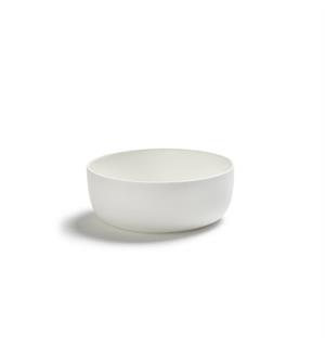BASE bolle lav kant Ø:160mm H:60mm 90cl Med matt ytterglasur 