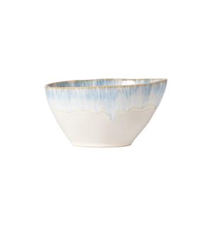 BRISA oval dyp skål 45cl, blå L:155mm B:120mm H:81mm 45cl - Stengods 