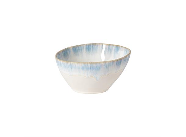 BRISA oval dyp skål 45cl, blå L:155mm B:120mm H:81mm 45cl - Stengods