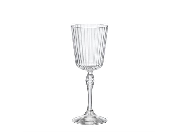 Cocktailglass på stett 25cl AMERICA'20s Ø:78mm H:202mm