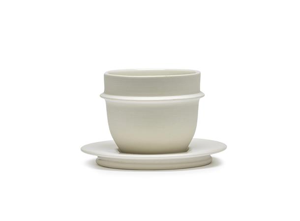 DUNE espressokopp matt 15cl, Hvit 15cl - Ø:75mm/H:60mm