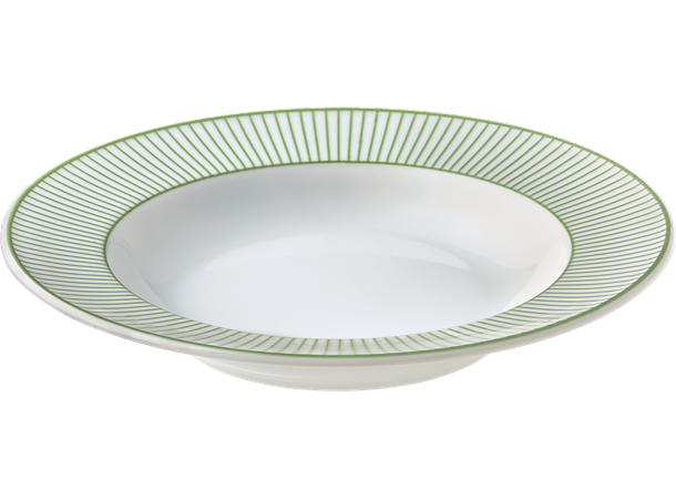 Dyp tallerken Ø:23cm, MOMENTS FINE STRIPES