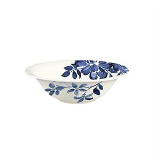 FLORAL CHARM dyp tallerken Ø:15cm/30cl Blå - Noble China 