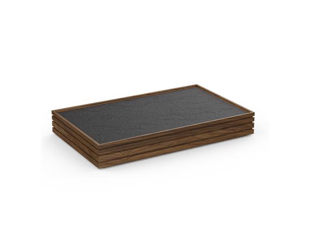 FLOW kjøleplate GN1/1 VALNØTT, komplett 530x325x80mm (BxDxH) - CELL COOLING