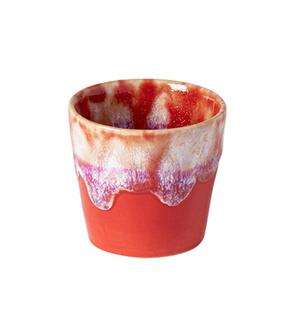 GRESPRESSO espressokopp u/hank 9cl, rød Ø:65mm H:60mm 9cl - steingods 