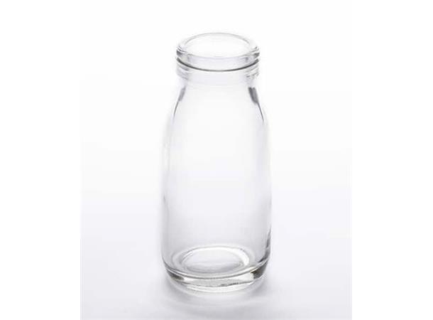 Glassflaske 18cl Ø:50mm H:127mm Flott til juiceshot/smoothie ol.