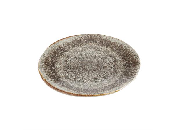 IRIS tallerken flat coup Ø:280mm Steingods - Dobbeltbrent