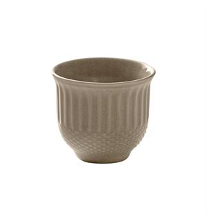 Kopp uten hank 8cl, brun, PINE Vitroporselen 