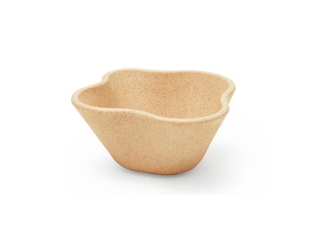 LUUPS dipskål i trefiber/plast, sand Ø:7x6,8/H:3cm / 4cl