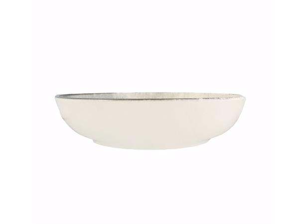 LYKKE tallerken coup høy Ø:170mm. Beige Ø:170mm H:42mm