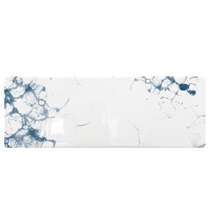 MARITIM plate/tallerken rekt 33x11cm Dekor: Bubbles 