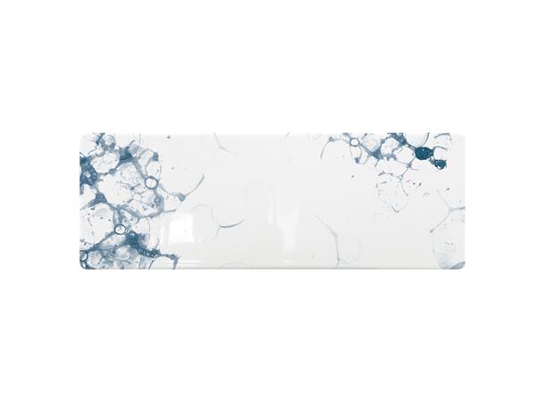 MARITIM plate/tallerken rekt 33x11cm Dekor: Bubbles