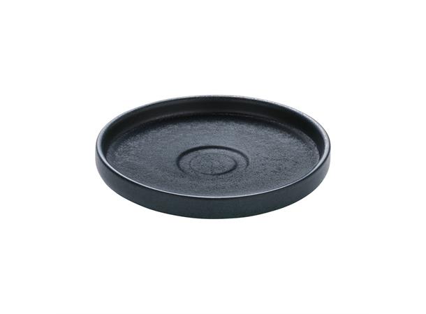 NARA underskål Ø:150mm H:25mm Sort Steingods - Passer både kopp 10 og 30cl