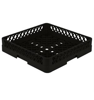 Oppvaskkurv TRAEX, glass og kopper, SORT 50x50cm Innvendig høyde:83mm 