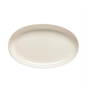 PACIFICA tallerken coupe oval 32x20, Van 32x20cm- Robust steingods 