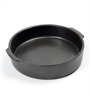 PURE ovnsfat rund Ø:310mm, sort keramikk Fra Serax - Ø:310/H:70mm 