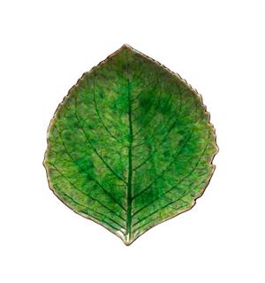 RIVIERA Hydrangea blad L:170mm B:150mm Steingods - Grønn 