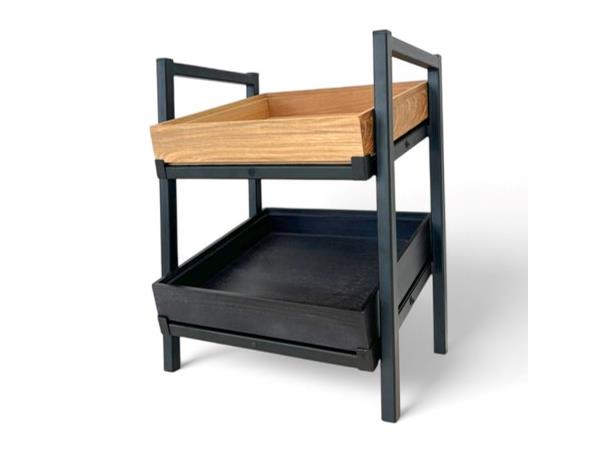 Rammesystem 2 høyder GN2/3, høyde 510mm Shiva - Kun stativ!