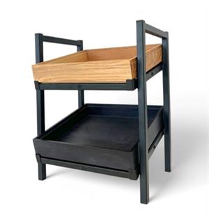 Rammesystem 2 høyder GN2/3, høyde 510mm Shiva - Kun stativ! 