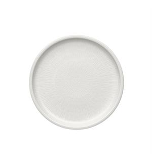 SHIRO tallerken coupe flat Ø: 170mm Dekor: Hvit med struktur 