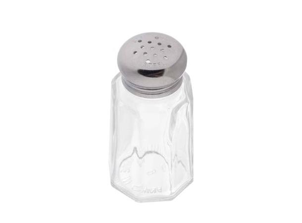 Salt/pepperbøsse H:76mm, Ø40mm Volum 3 cl