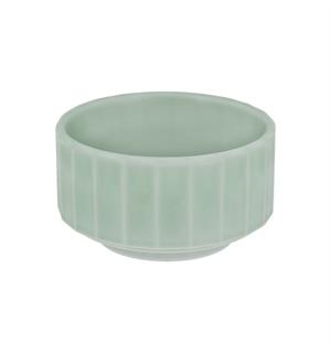 Skål stablebar Ø:10cm/30cl EDGE, Sea Ø:102/H:54mm - Høybrent porselen - Farge 